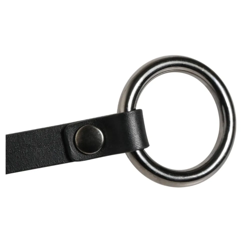 Leren Zilveren Ketting Ceintuur