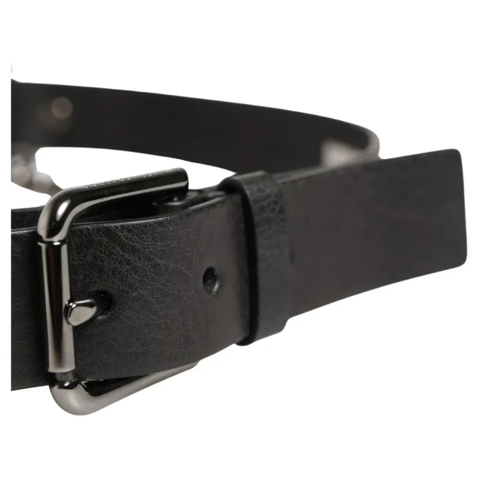 Leren Zilveren Ketting Ceintuur
