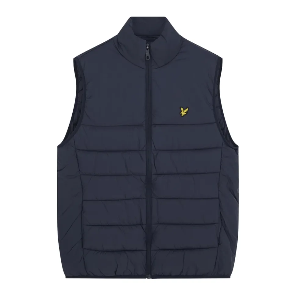 Lichte jassen gewatteerde bodywarmer