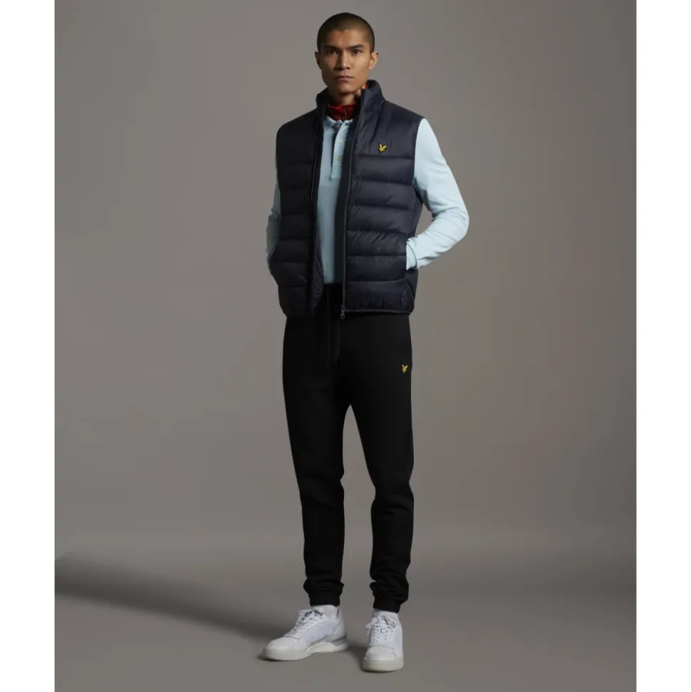 Lichte jassen gewatteerde bodywarmer