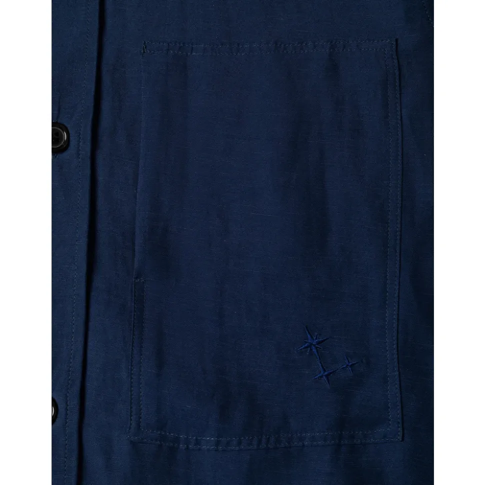 Linnen en Viscose Overshirt