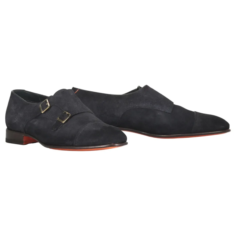 Loafers met dubbele gesp