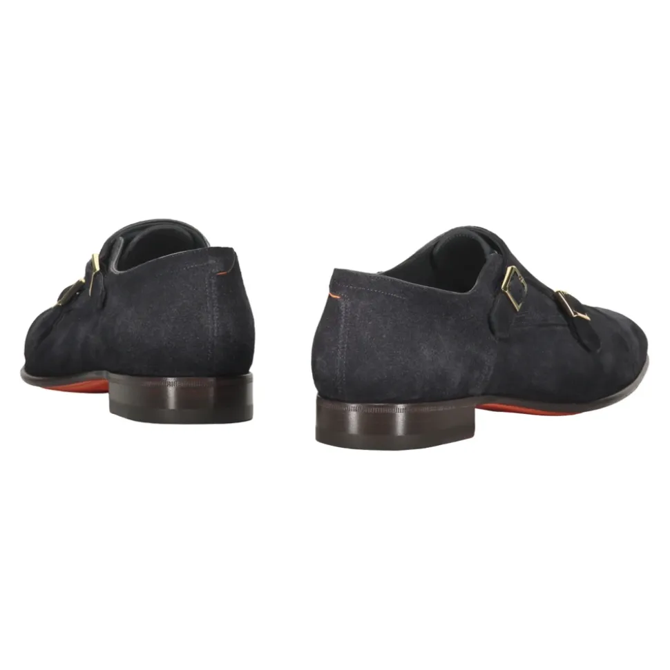 Loafers met dubbele gesp