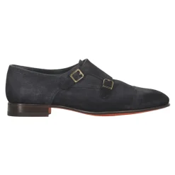 Loafers met dubbele gesp