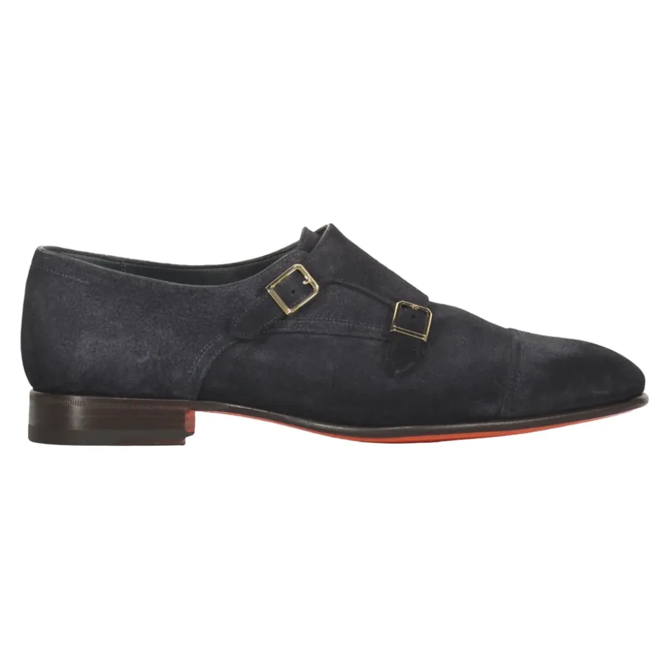 Loafers met dubbele gesp
