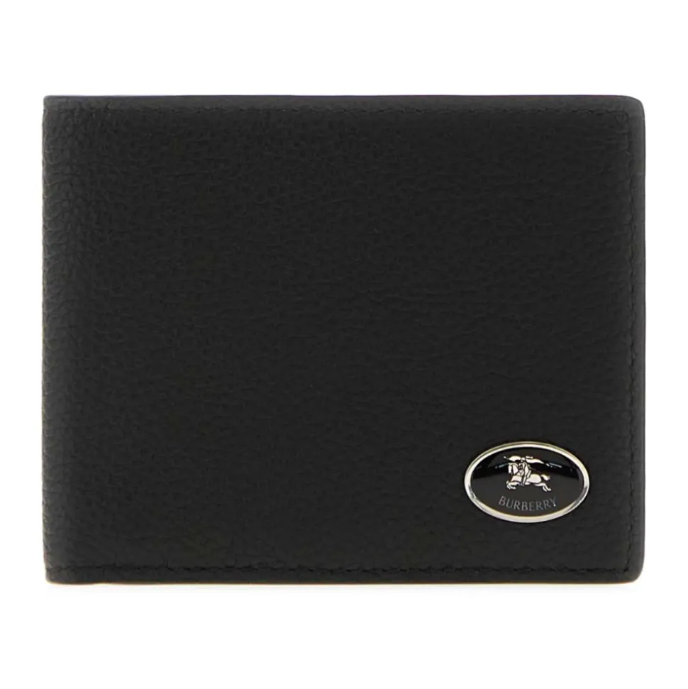 Logo Plaque Bifold Portemonnee