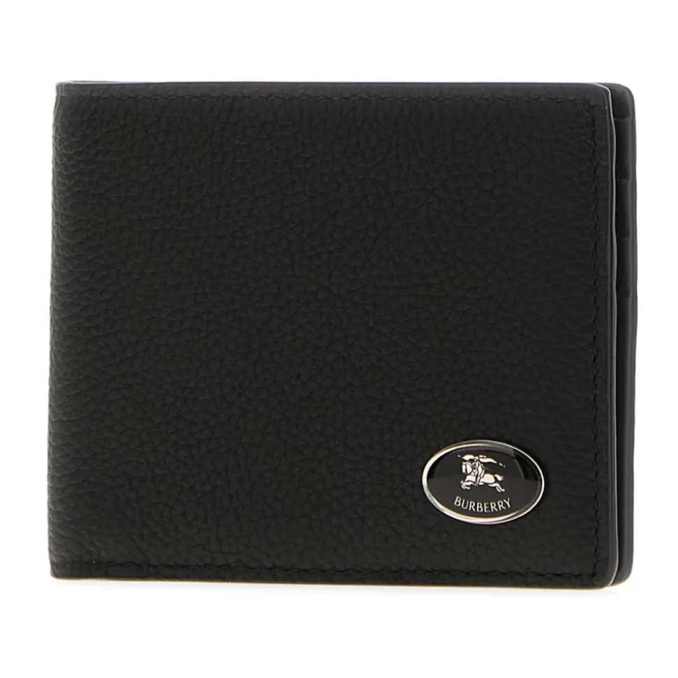 Logo Plaque Bifold Portemonnee