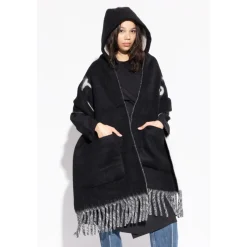 Logo Alpaca Wolmix Sjaal met Capuchon
