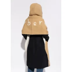 Logo Alpaca Wolmix Sjaal met Capuchon