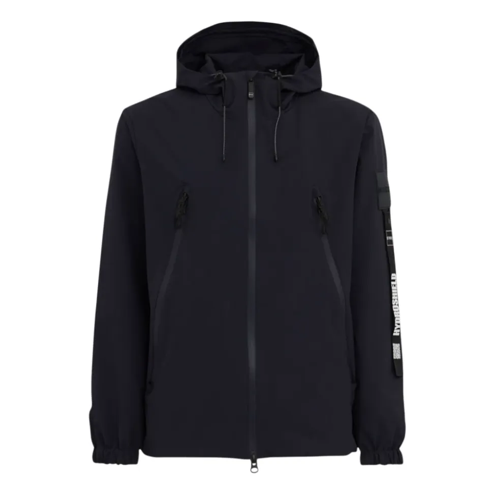 Logo-patch Hooded Jacket