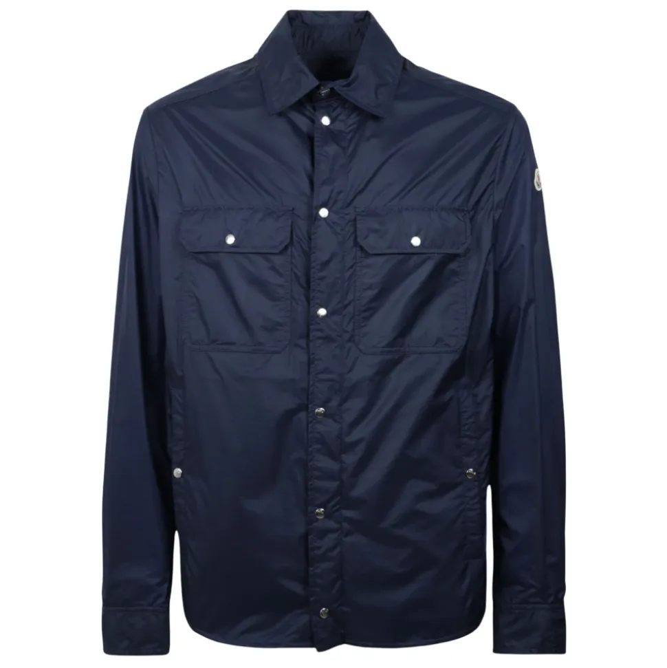 Logo Patch Long Sleeve Shirt