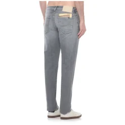 Logo Patch Slim-fit Jeans