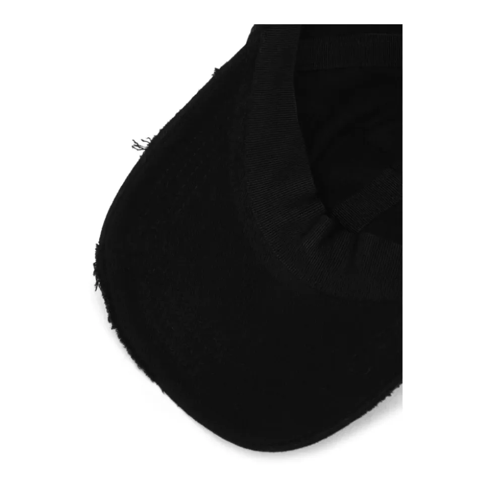 Logo-Plaque Baseball Cap, Zwart