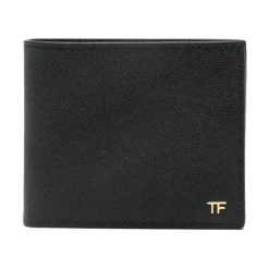Logo-plaque bi-fold portemonnee