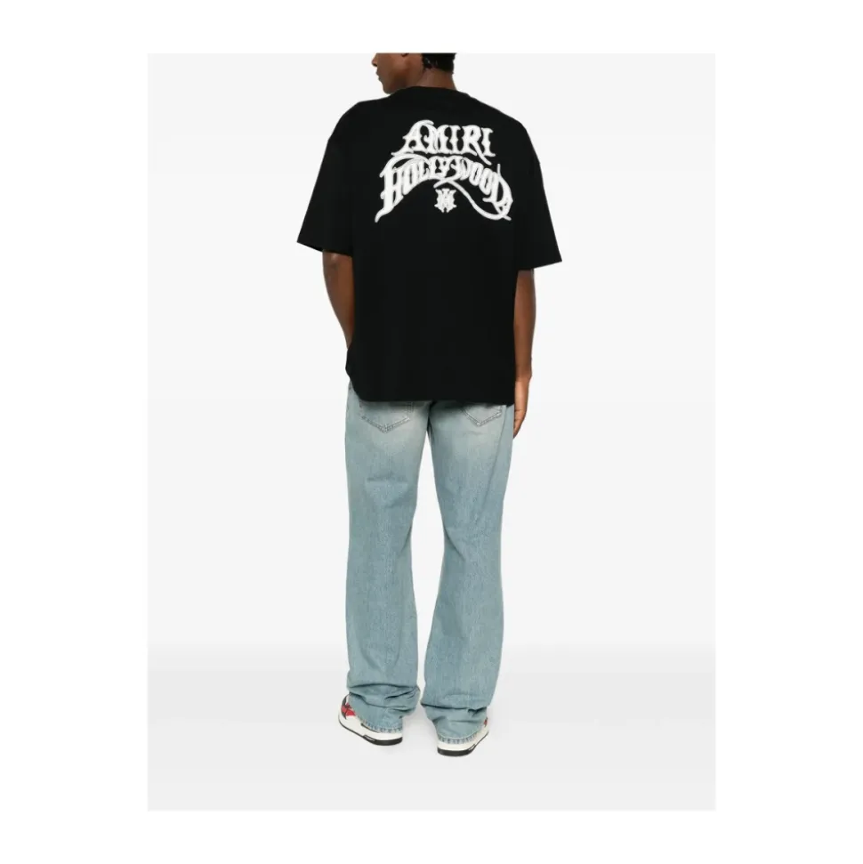 Logo-Print Katoenen Jersey T-shirt