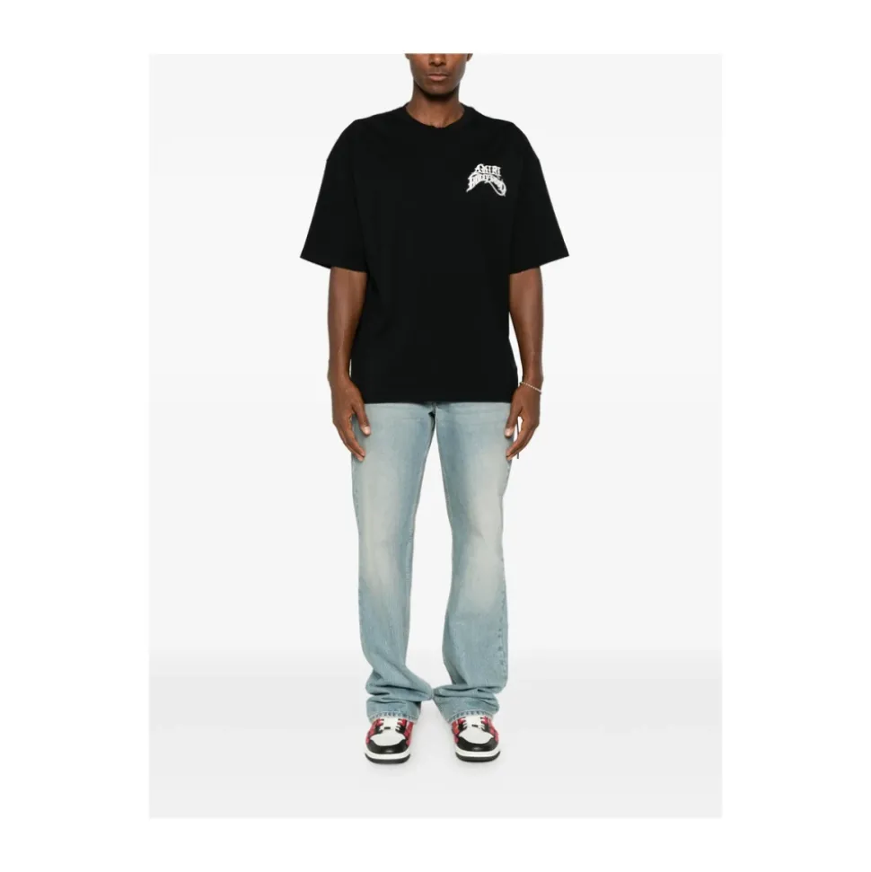 Logo-Print Katoenen Jersey T-shirt