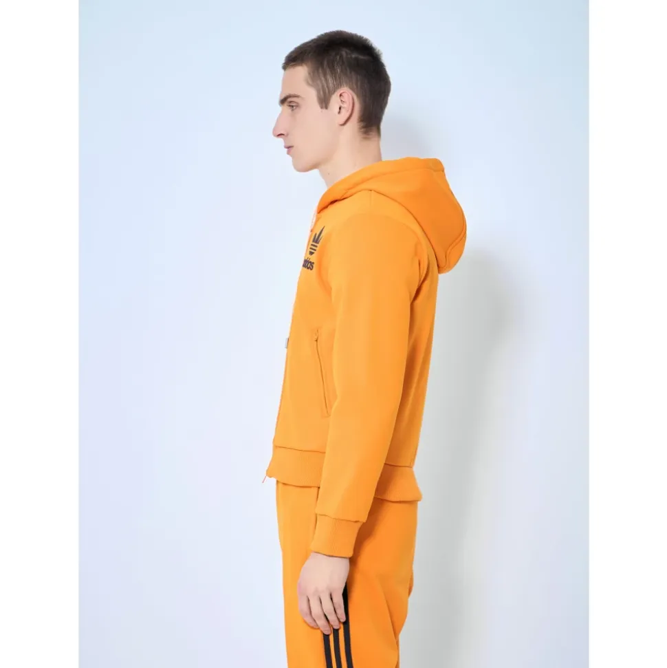 Logo Zip-Up Hoodie Sweatshirt