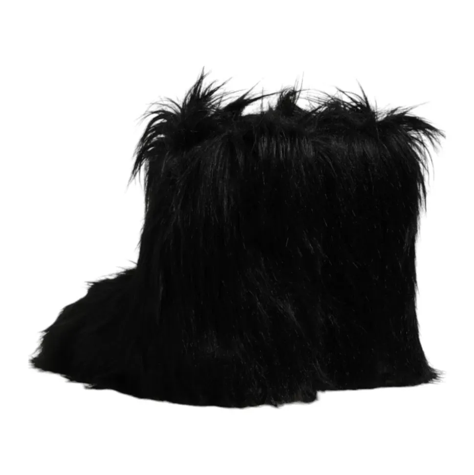 Luxe Faux Fur Mid-Calf Laarzen