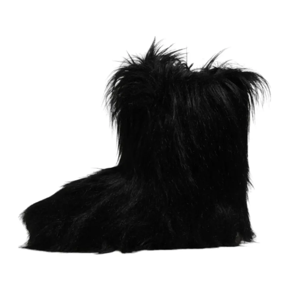 Luxe Faux Fur Mid-Calf Laarzen
