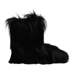 Luxe Faux Fur Mid-Calf Laarzen