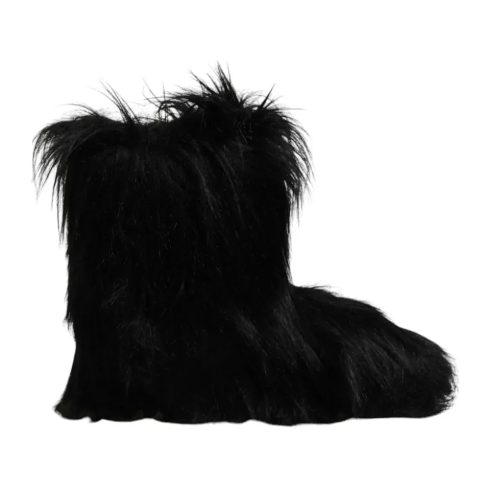 Luxe Faux Fur Mid-Calf Laarzen