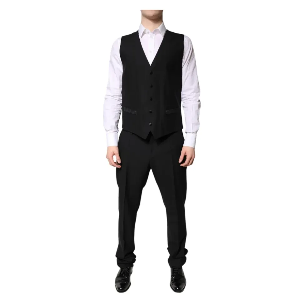Luxe Formeel 3-Delig Pak met Vest