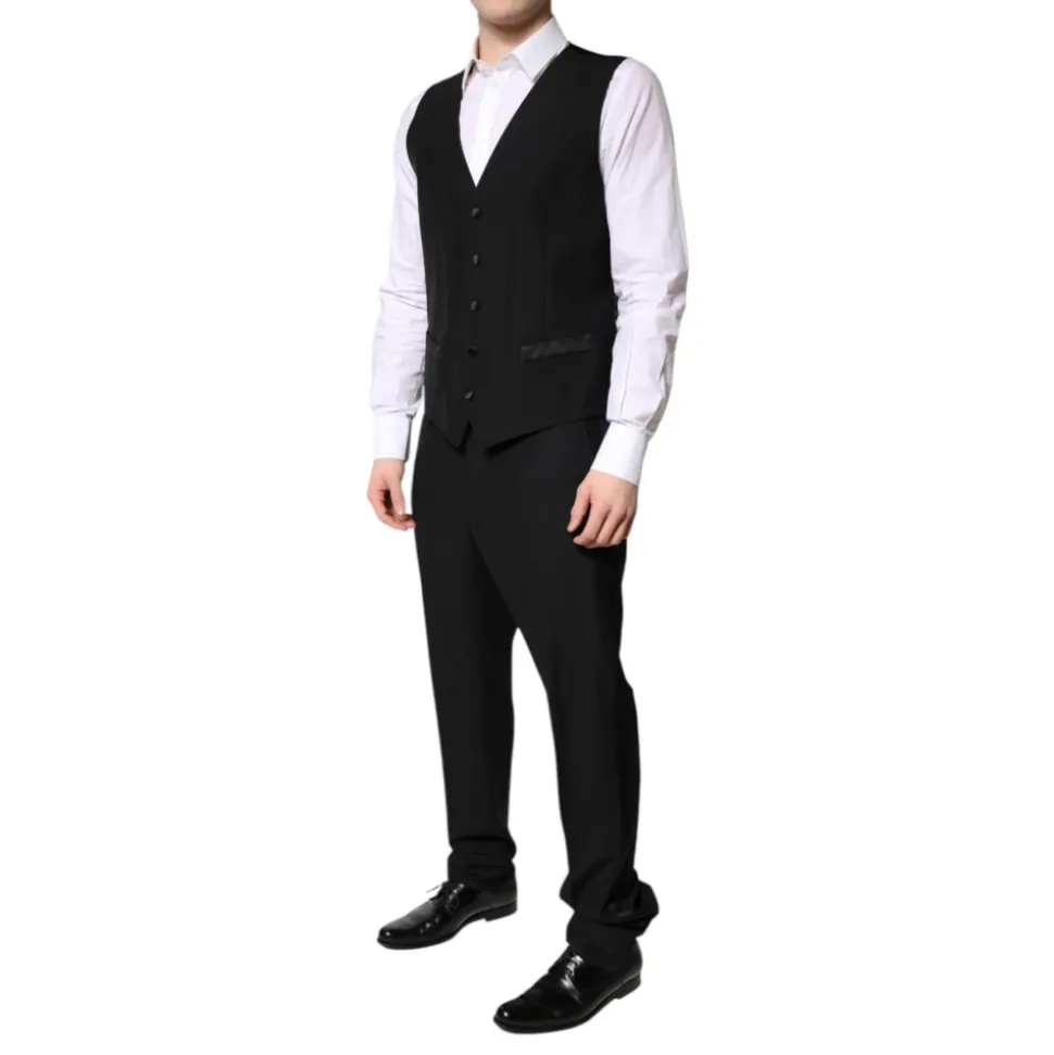 Luxe Formeel 3-Delig Pak met Vest