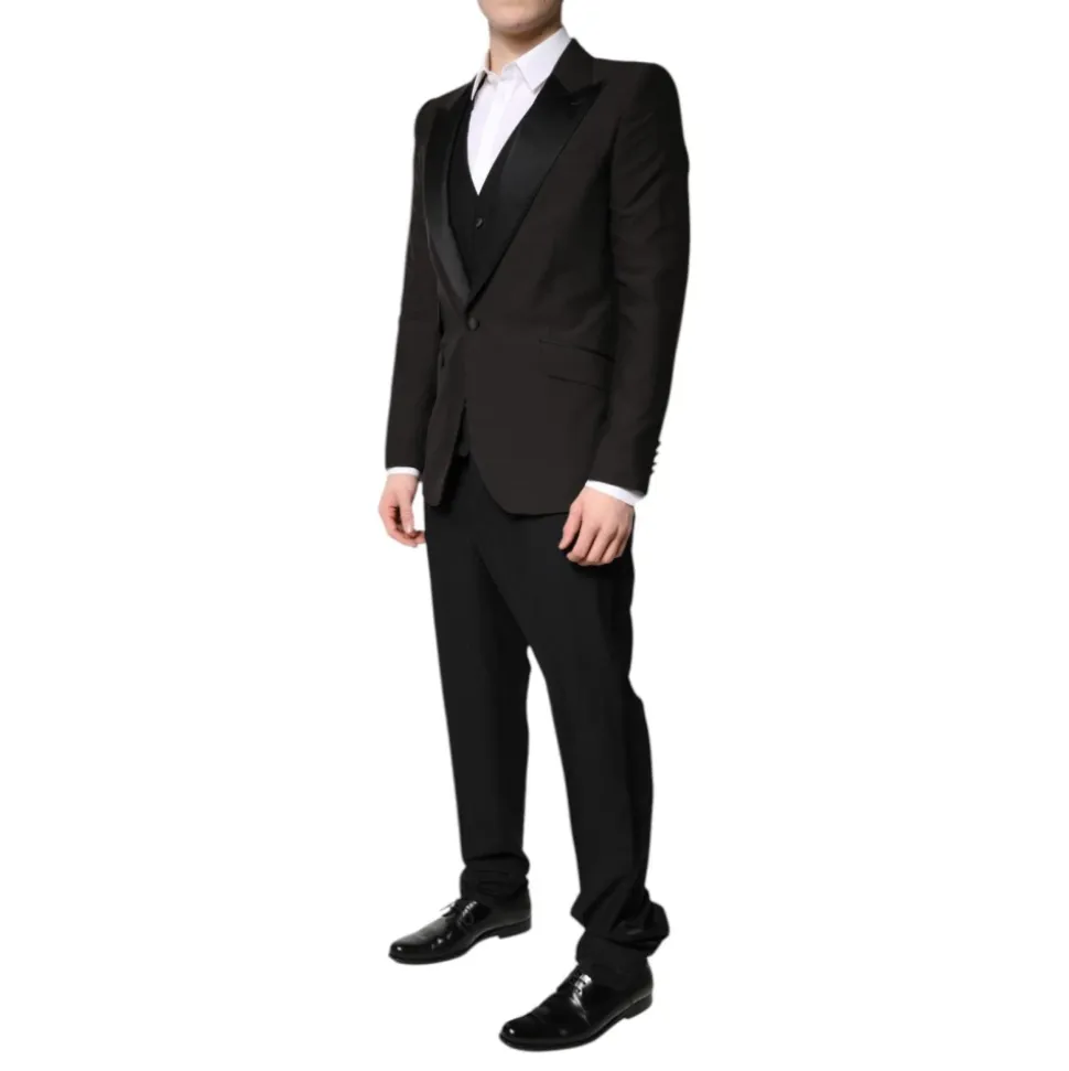 Luxe Formeel 3-Delig Pak met Vest