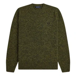 Maglione in filato ritorto mélange