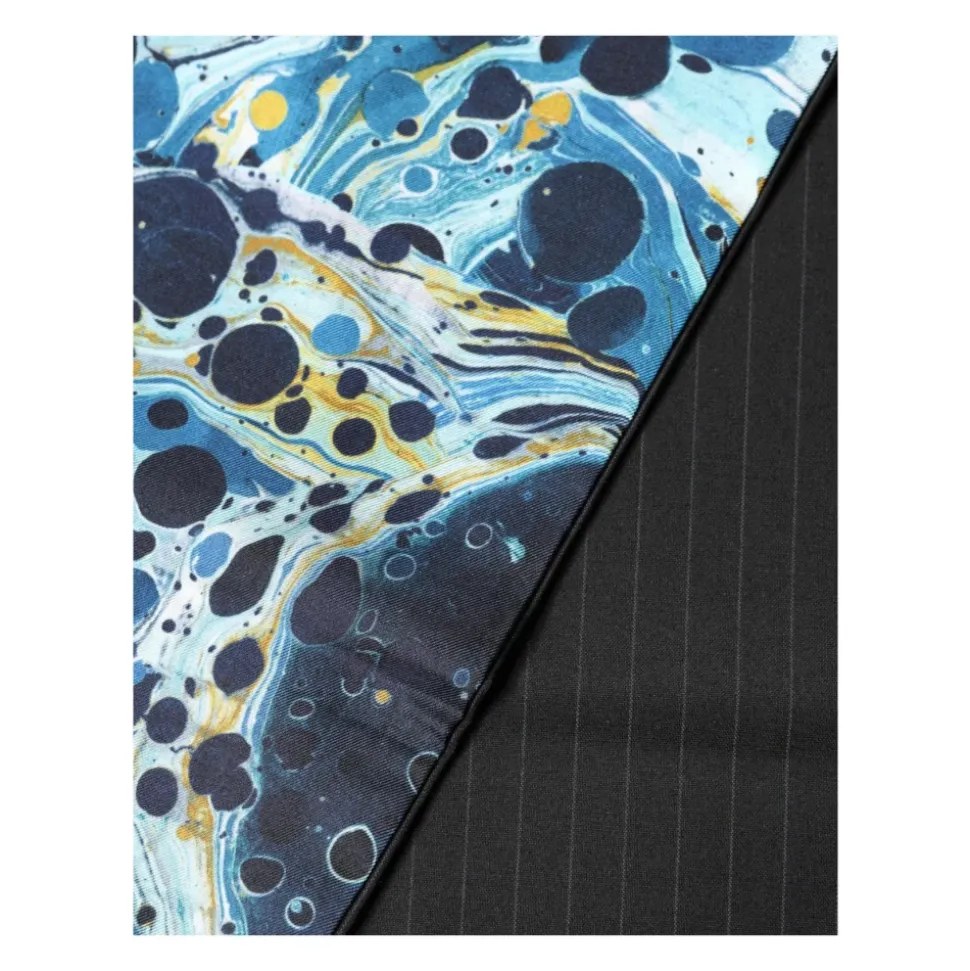 Marble Print Neck Wrap Foulard Sjaal