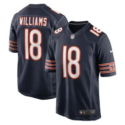 Marino Bears Caleb Williams NFL Jersey