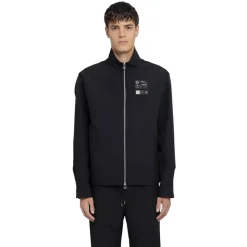 Mark Logo-Patch Zipped Jacket