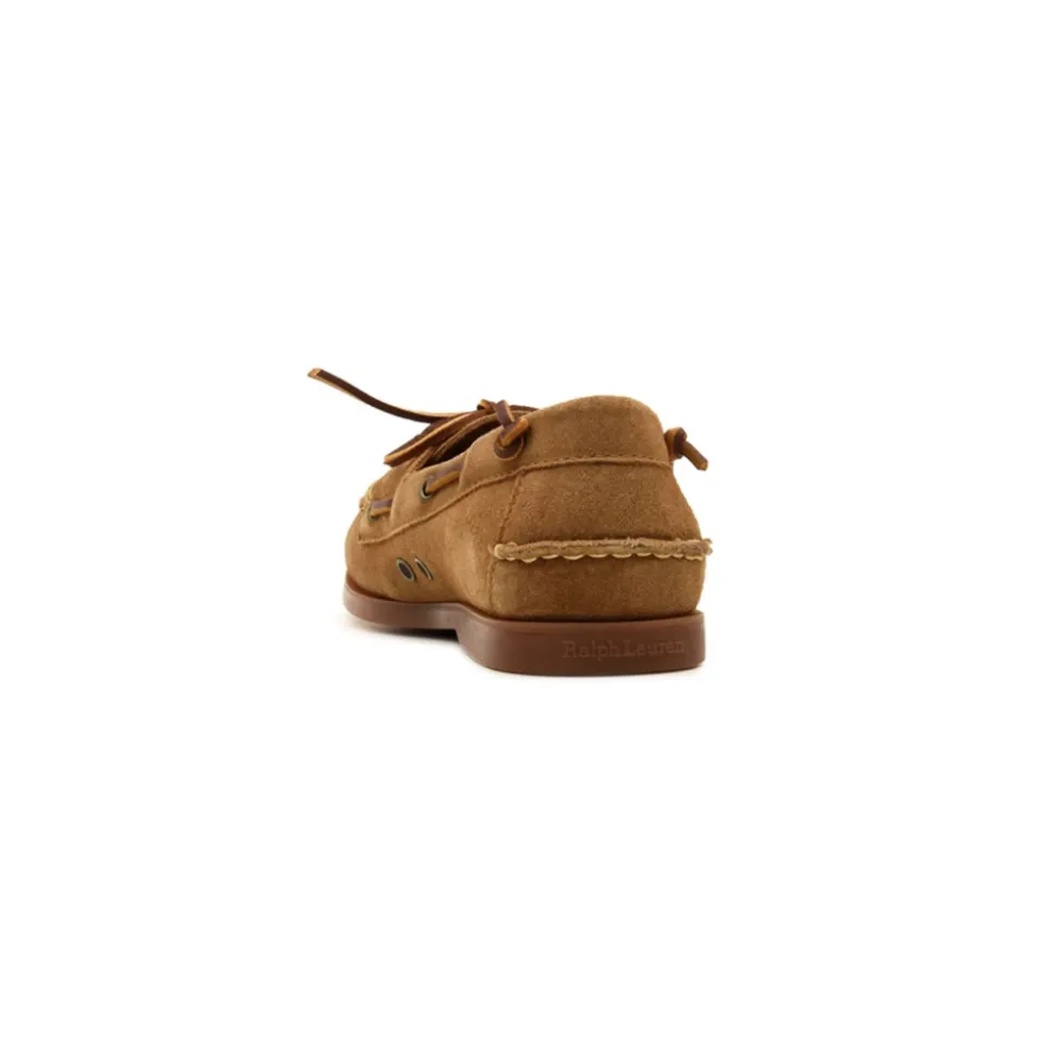 Merton leren bootschoen