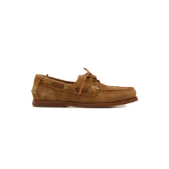 Merton leren bootschoen