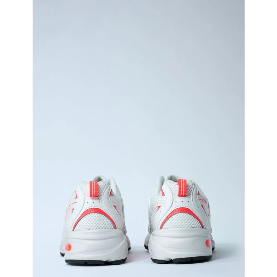 Mesh en Metallic Sneakers