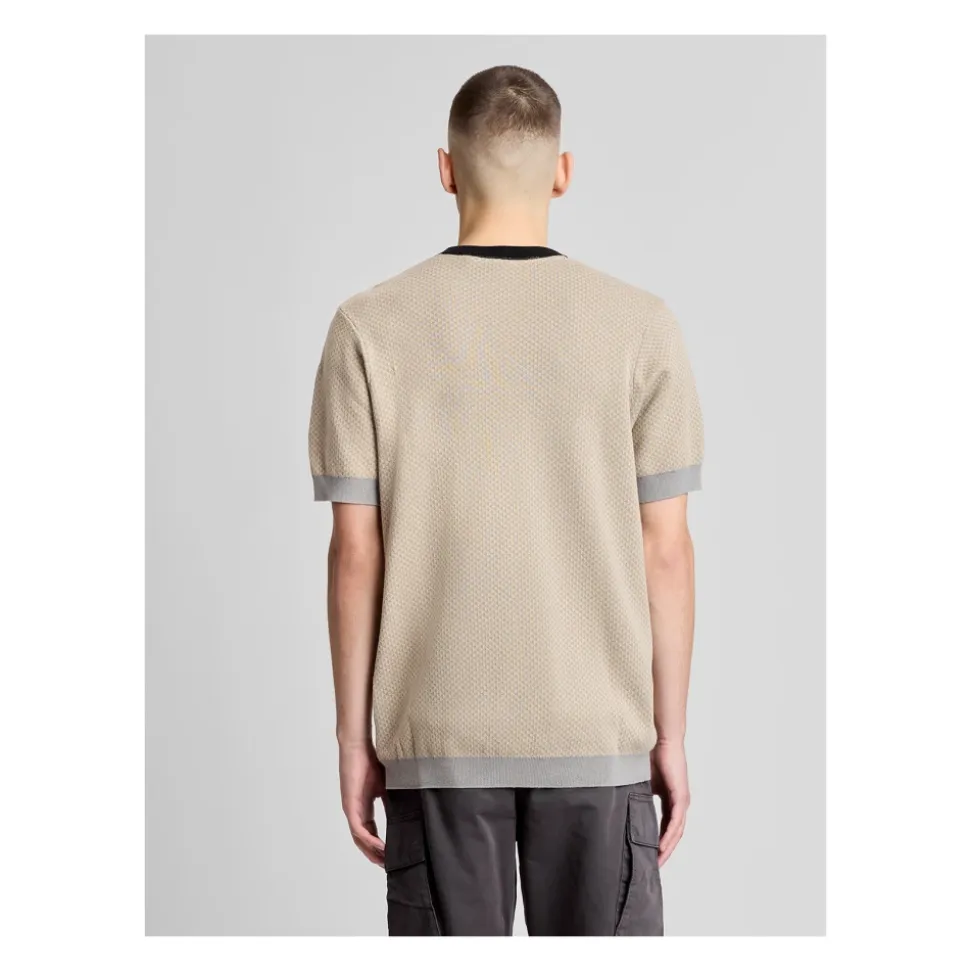Micro Triangle Short Sleeve Jumper