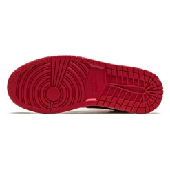 Mid Banned Sneaker Zwart/Rood/Wit
