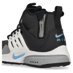 Mid Utility Hoge Stoffen Sneaker Antraciet/Blauw/Wit