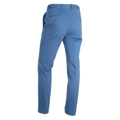 Moderne Chino Broek Lichtblauw