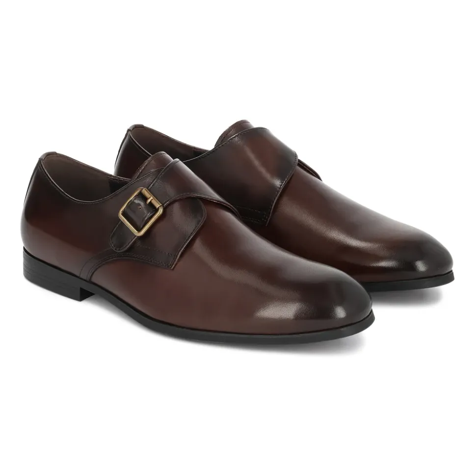 Monk Leren Halve Schoenen