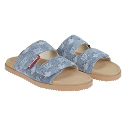 Monogram Platte Sandalen