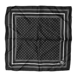 MS7711-P Polka Dot Vierkante Zakdoek
