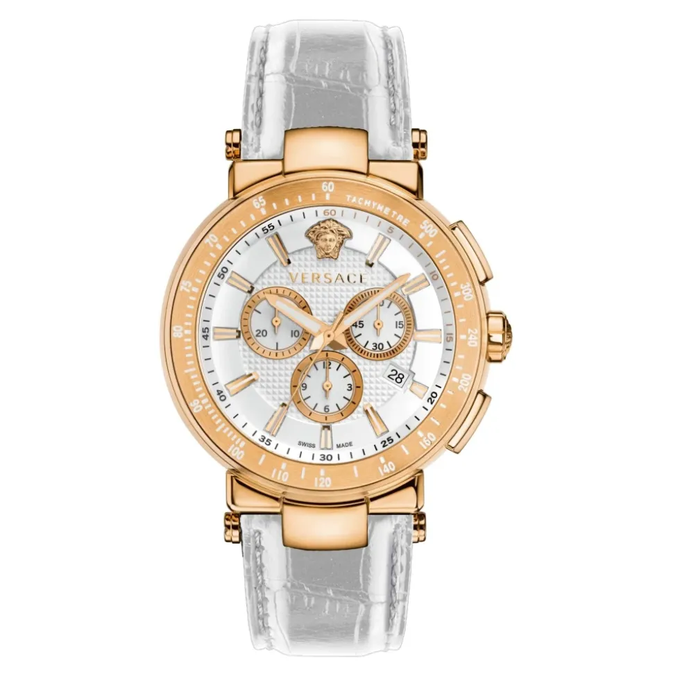 Mystique Sport Chronograaf Leren Band