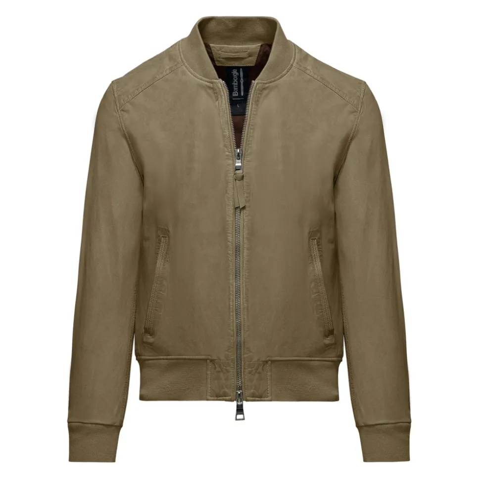 Nappa Leren Bomberjack