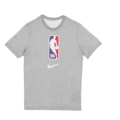 NBA Logo T-shirt, grijs melange