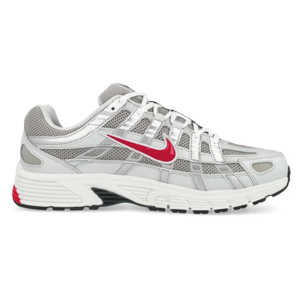 Nike - P-6000 (Grey / Fire Red)