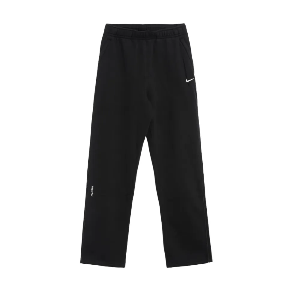 NOCTA Open-Hem Fleece Broek Zwart