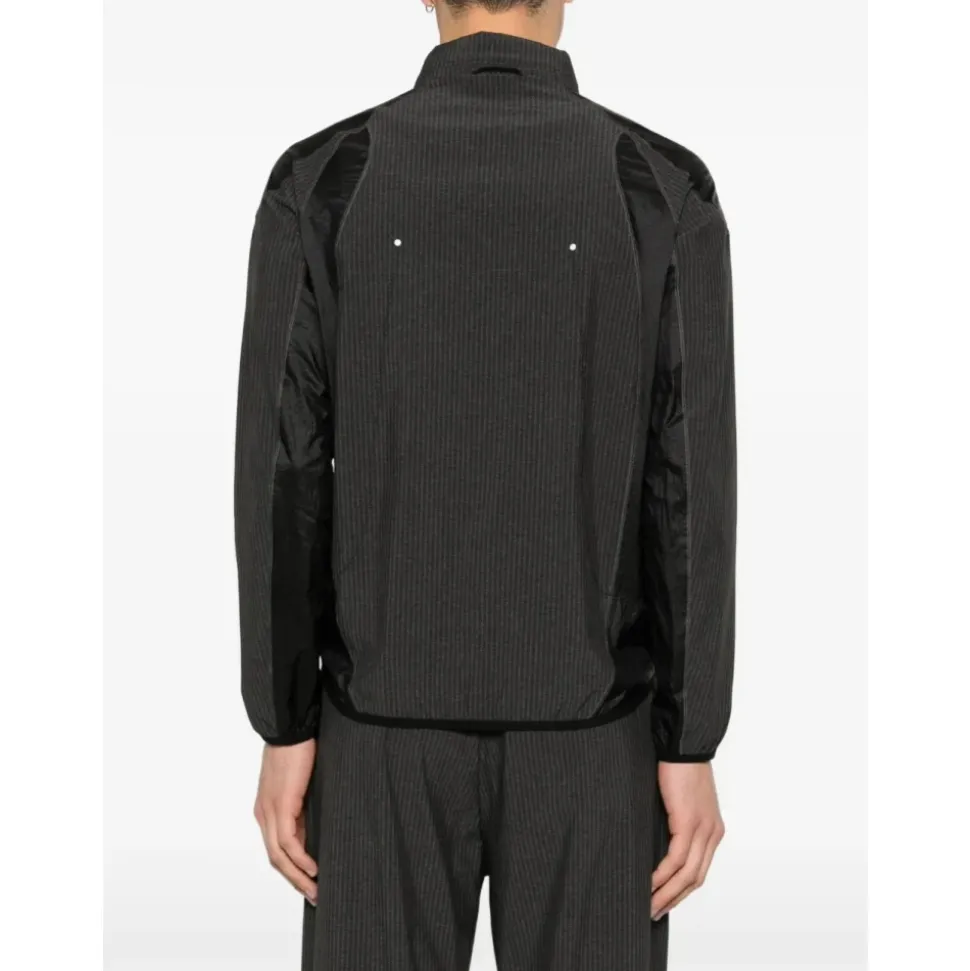 Numb Pinstriped Hood Jacket