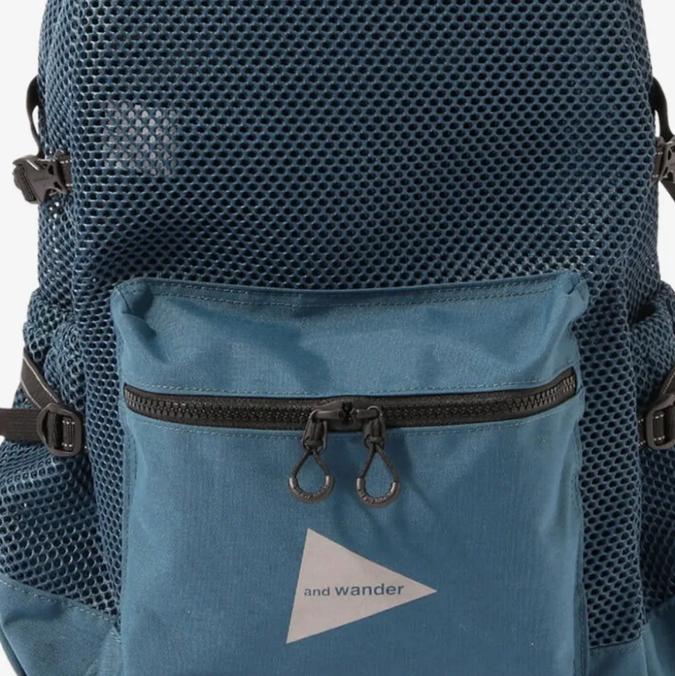 Nylon Rugzak Met Meshpanelen