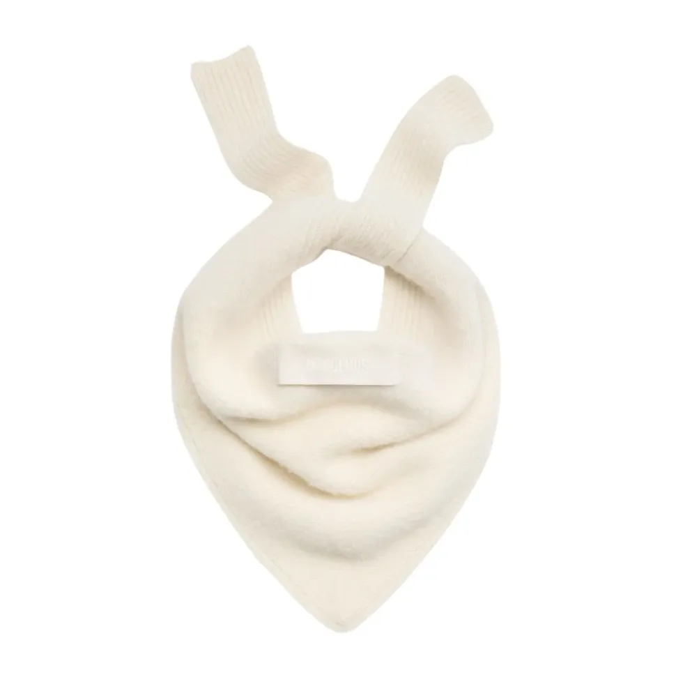 Off White Wollen Sjaal